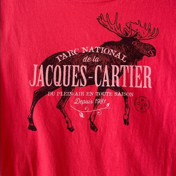 W‎ Communication Women's Jacques-Cartier Nat'l Park Graphic T-Shirt XL - Picture 3 of 6